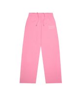 Straight Leg sweatpants- Candy Pink
