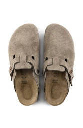Boston Suede Leather - Taupe