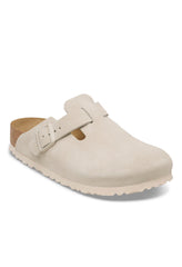 Boston Suede Leather - Oyster