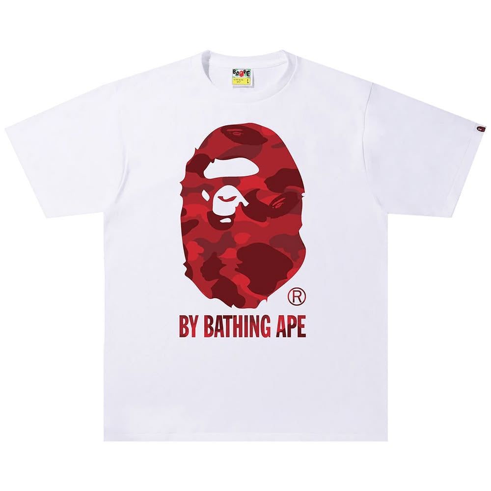 BAPE Color Camo Big Ape Head Tee