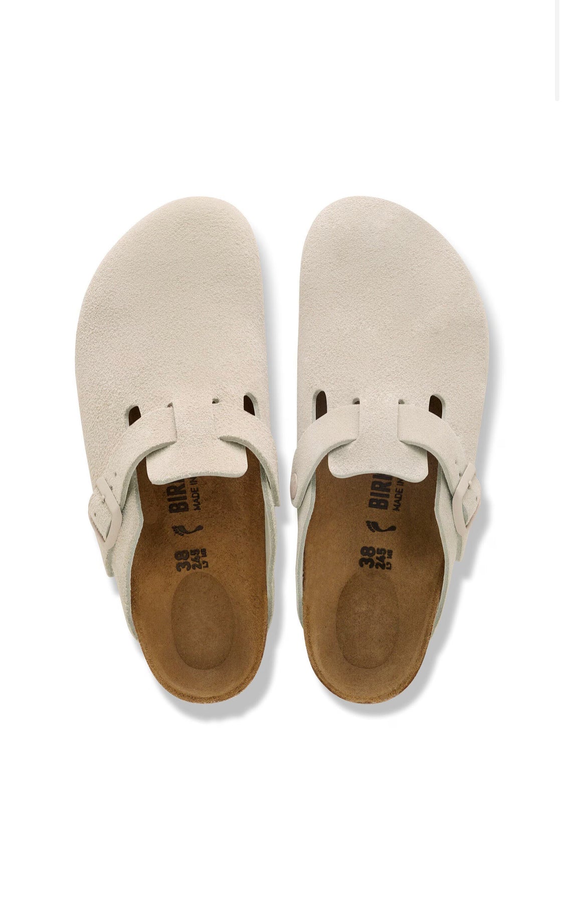 Boston Suede Leather - Oyster