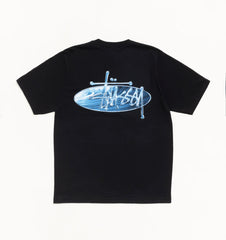 Wave Oval Tee - Black