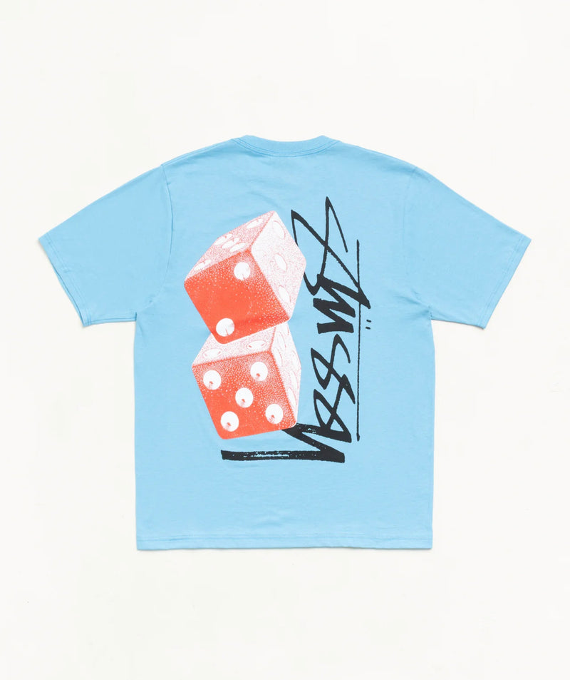 Tall Dice Tee - Baby blue