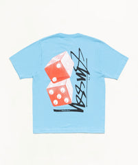 Tall Dice Tee - Baby blue